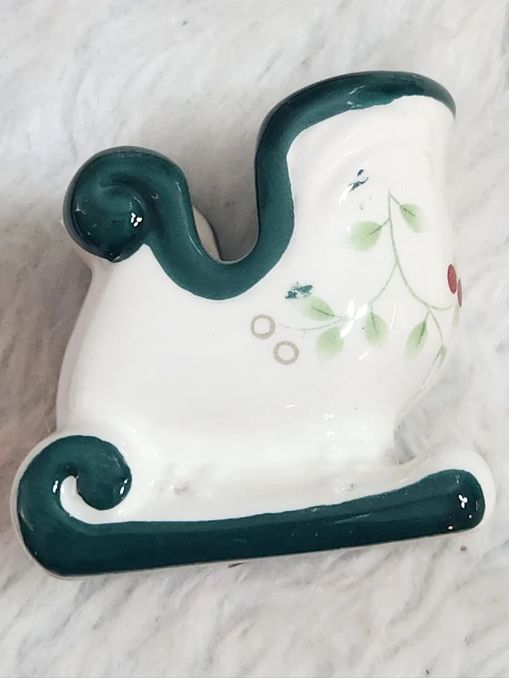 Pfaltzgraff Winterberry Appetizer Tray wih Toothpick Holder